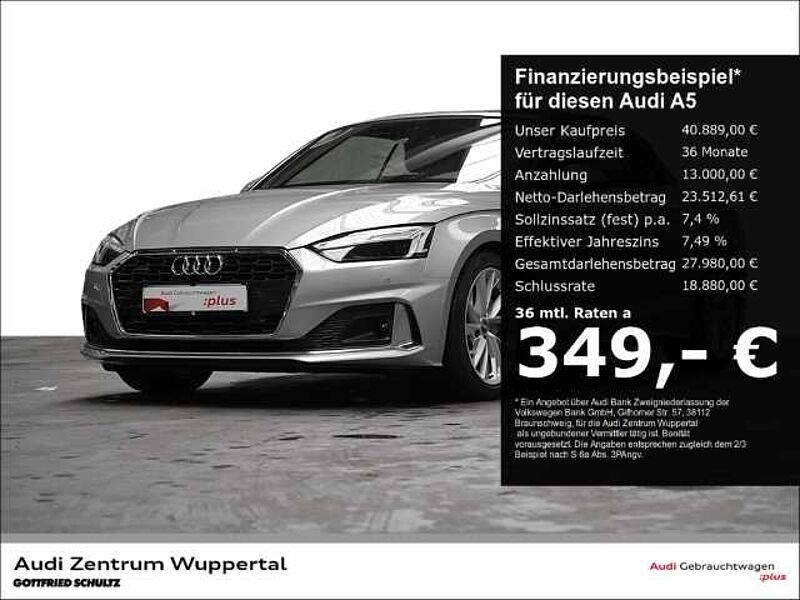 Audi A5 Cabrio 40 TDI QUATTRO S-LINE AHK KAMERA LEDER Advanced